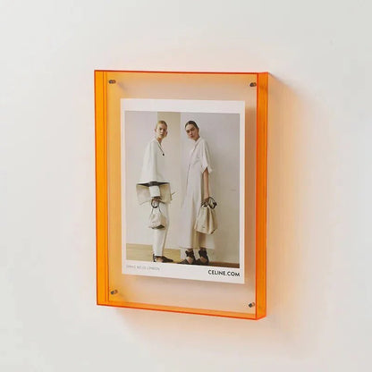 COLORFRAME – Colorful transparent acrylic photo frame for vivid memories