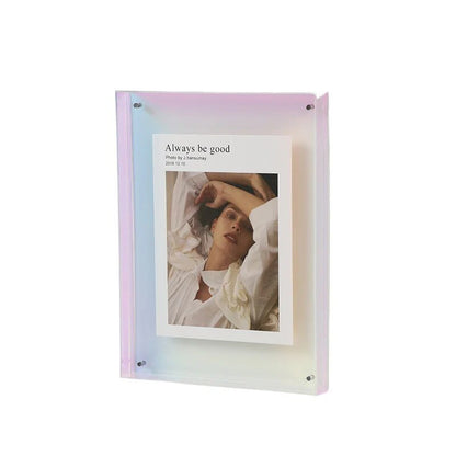 COLORFRAME – Colorful transparent acrylic photo frame for vivid memories