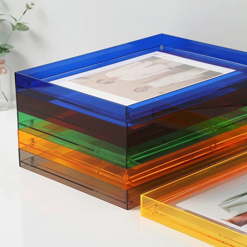 COLORFRAME – Colorful transparent acrylic photo frame for vivid memories