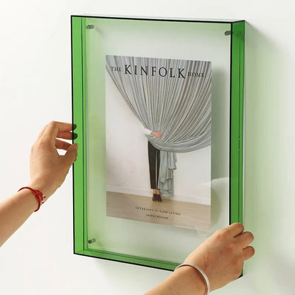 COLORFRAME – Colorful transparent acrylic photo frame for vivid memories
