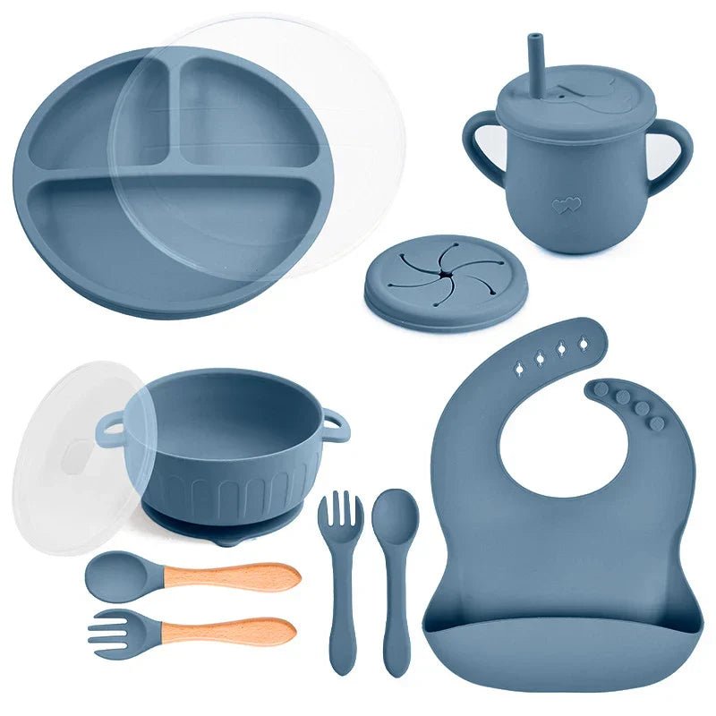 Set per bambini Colormunch-Servizio pasti per bambini senza BPA, adatto ai bambini