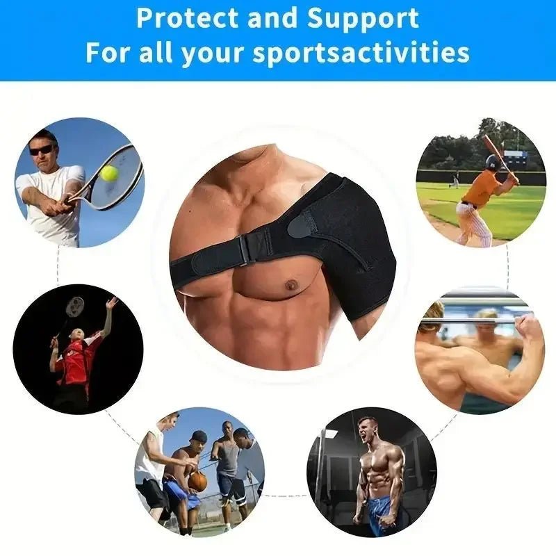 ComfortBand – Adjustable shoulder support with pressure pad for optimal stability