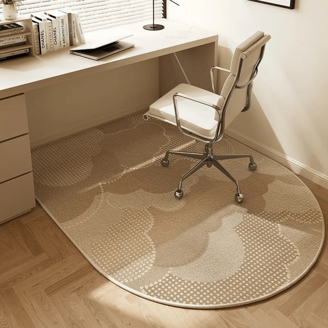Chairguard-Premium office chair mat for stylish soil protection in the home office 5