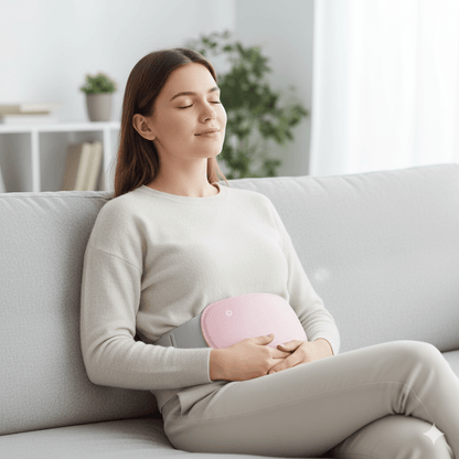 COMFORTHEAT – Almohadilla eléctrica recargable para aliviar calambres y dolor abdominal