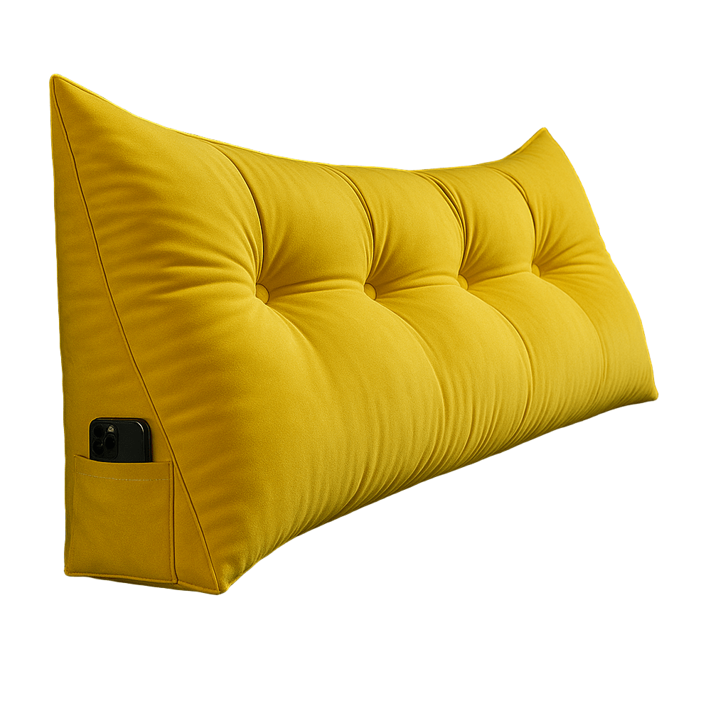 ComfortRest Wedge Pillow – Ergonomic Back Support for Bed & Sofa