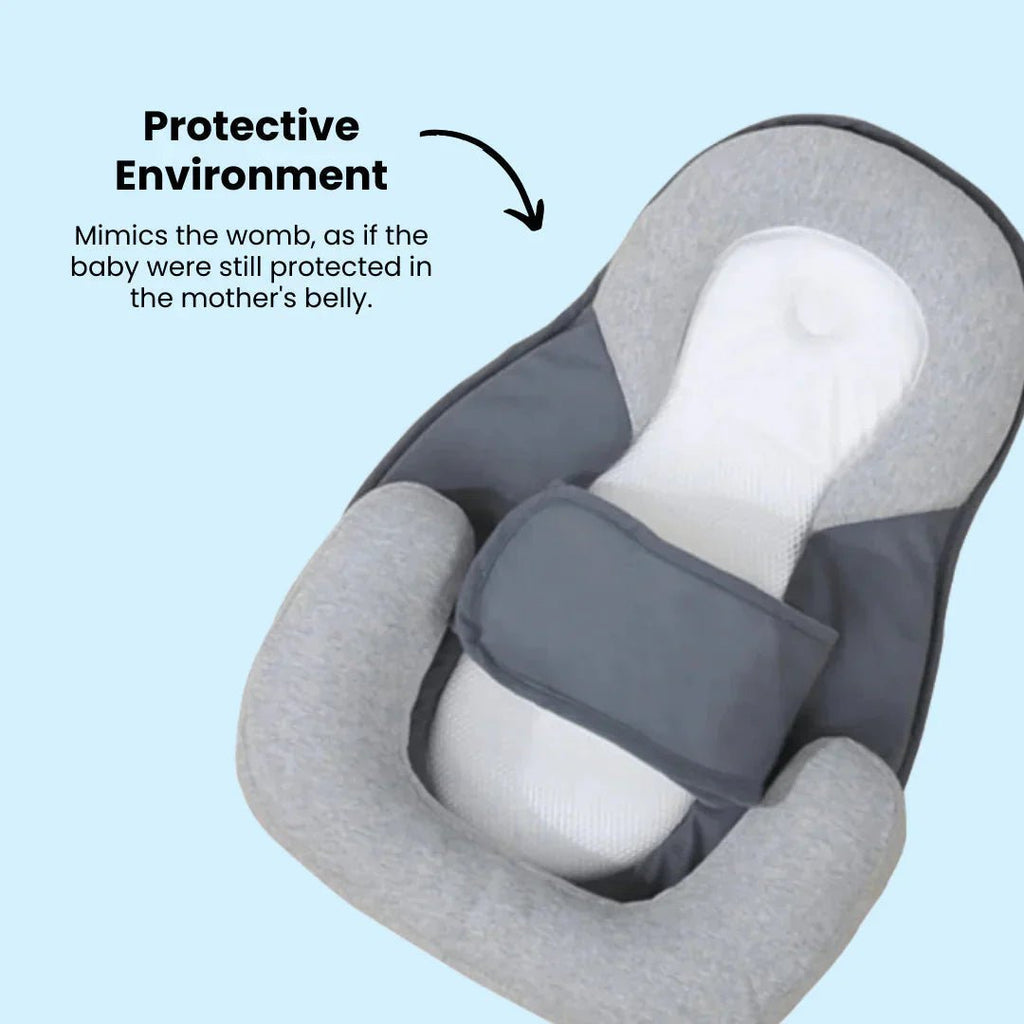COZYCURVE KISSEN – Ergonomisches Babykissen mit 15° Neigung