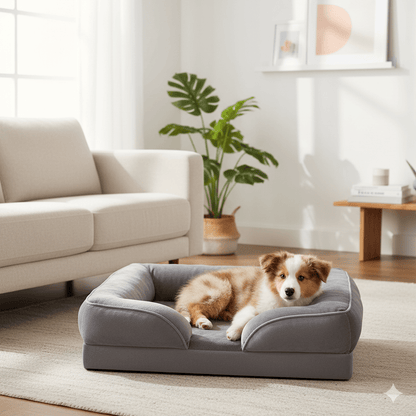 COMFYPAW ORTHOBED – Cama ortopédica para perros con colchón de espuma para alivio articular