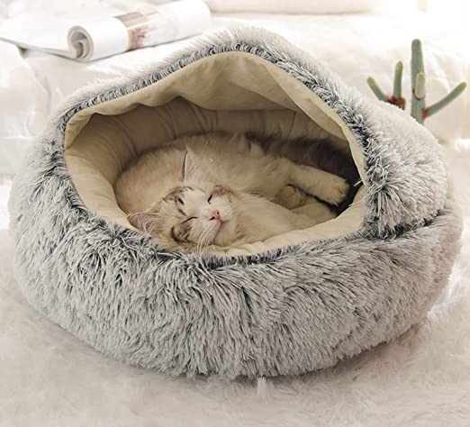  Comfypet - soft luxury basket for cats & small dogs-1