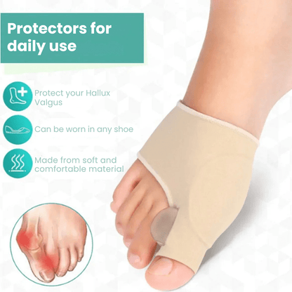 CompressCare Teen Bunion Corrector - Soulagement de l'Hallux Valgus et alignement des orteils