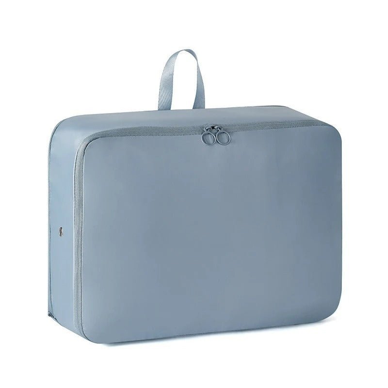 Sacos de Armazenamento com Compressão Máxima – Poupa Espaço para Casa e Viagem – Compressão Sem Vácuo – Nylon Impermeável – Durável e Leve