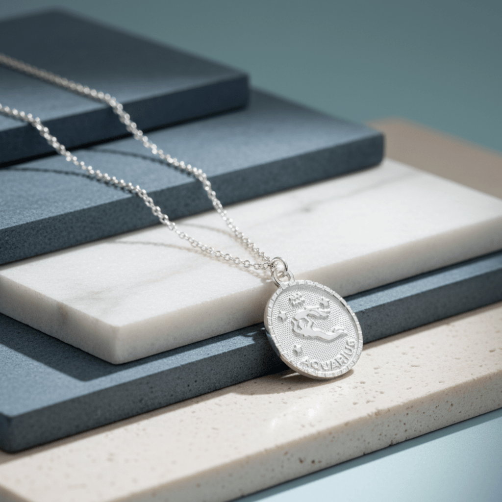 Constellation Silver Gold Plated Necklace