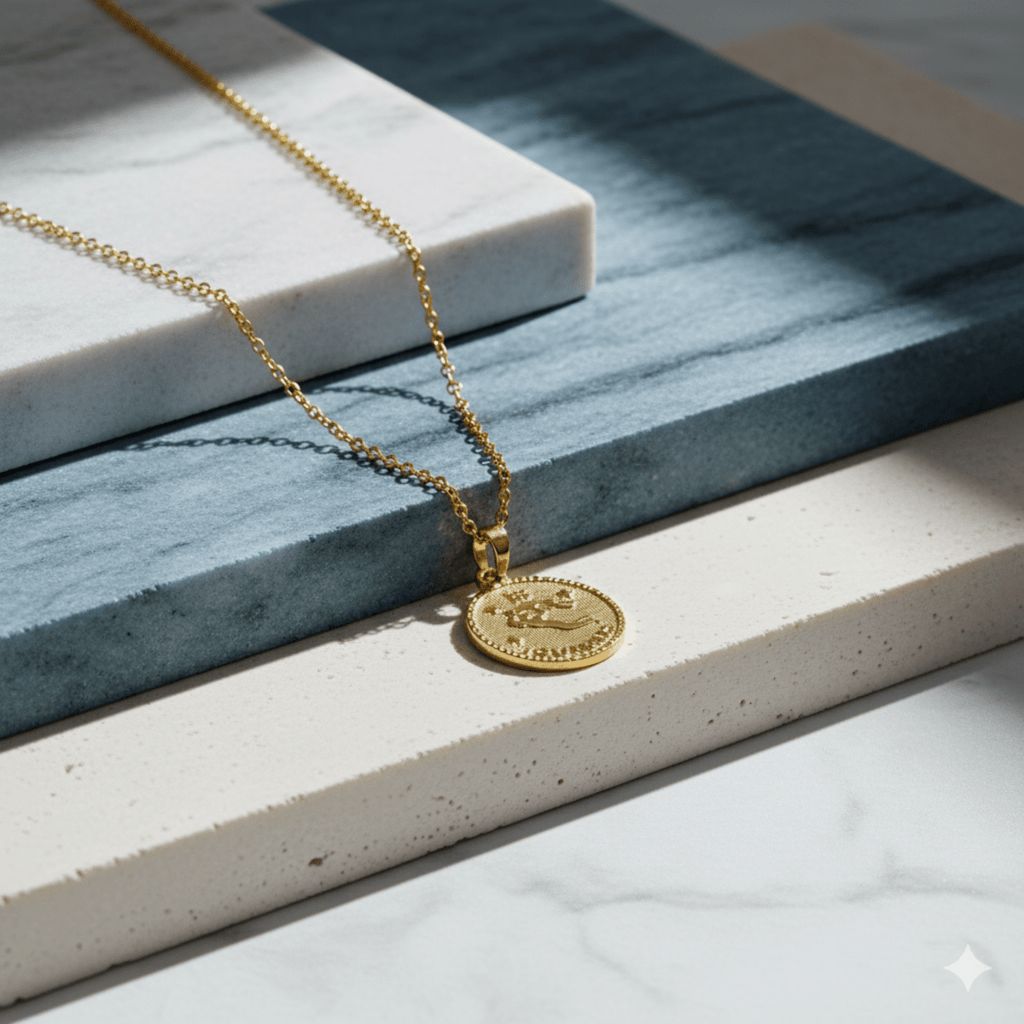 Constellation Silver Gold Plated Necklace