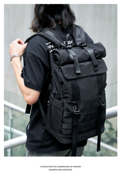 Mochila de viaje convertible – Bolsa para portátil 3 en 1 (17"), impermeable, expandible, para trabajo, viaje y uso diario