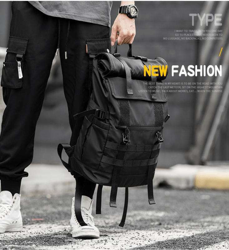 Mochila de viaje convertible – Bolsa para portátil 3 en 1 (17"), impermeable, expandible, para trabajo, viaje y uso diario