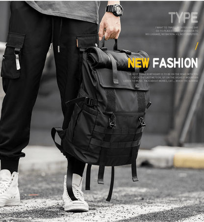 Mochila de viaje convertible – Bolsa para portátil 3 en 1 (17"), impermeable, expandible, para trabajo, viaje y uso diario