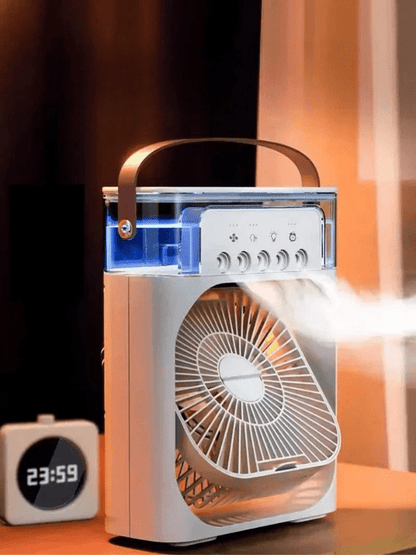CoolBreeze Mini Air Conditioner – Portable, Wireless, and Eco-Friendly Cooling with Water Tank for Home, Office, and Travel