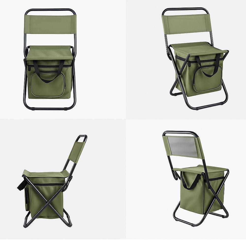 Coolcamp Chair - folding chair with backrest & integrated cooling bag 5