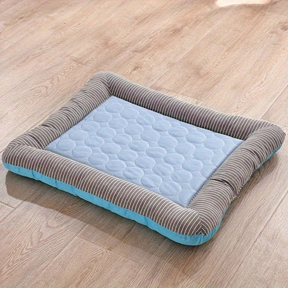  Cooling comfort pet bed - breathable & durable for refreshing calm-1