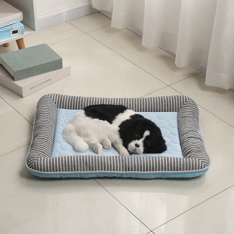  Cooling comfort pet bed - breathable & durable for refreshing calm-2