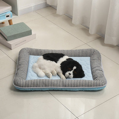  Cooling comfort pet bed - breathable & durable for refreshing calm-2