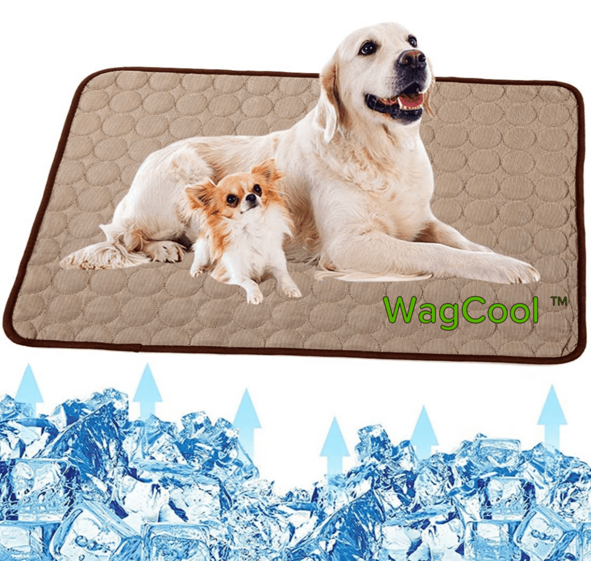 CoolPet - Cooling Dog Mat with Pressure-Activated Ice-Silk Fabric 4