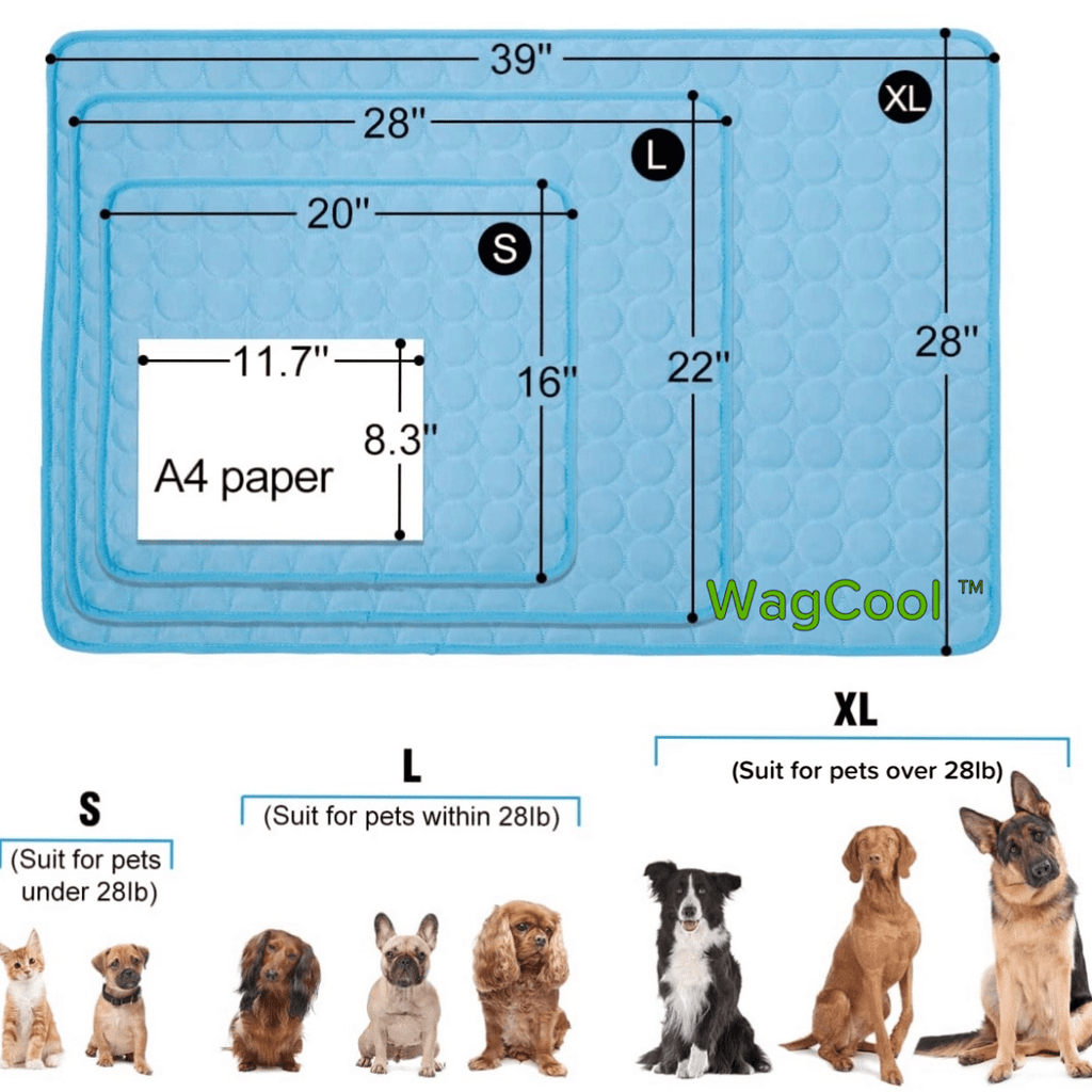 CoolPet - Cooling Dog Mat with Pressure-Activated Ice-Silk Fabric 6