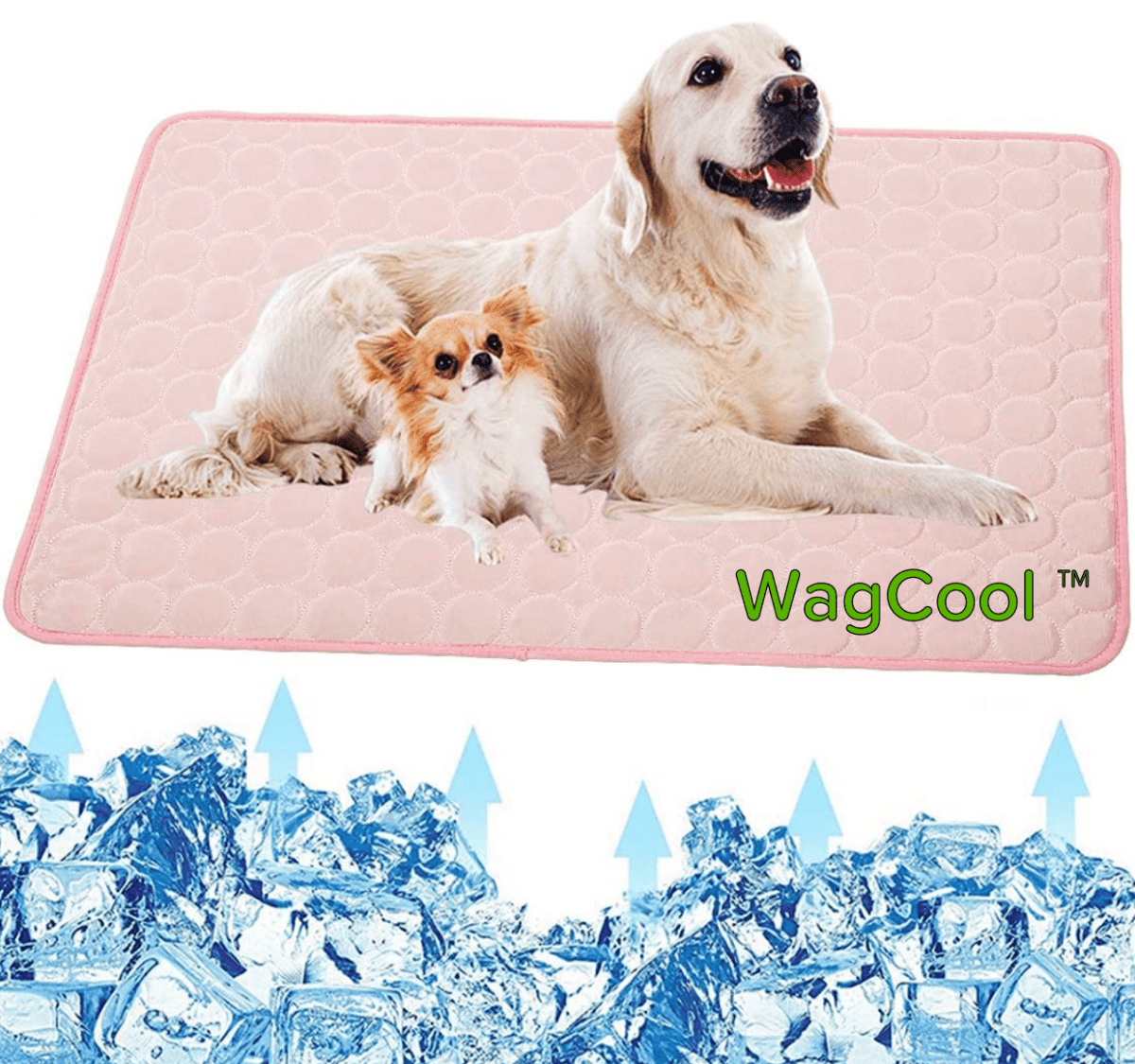 CoolPet - Cooling Dog Mat with Pressure-Activated Ice-Silk Fabric 5