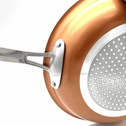 Copper Pan-professional copper pan with non-stick coating & perfect heat distribution 6