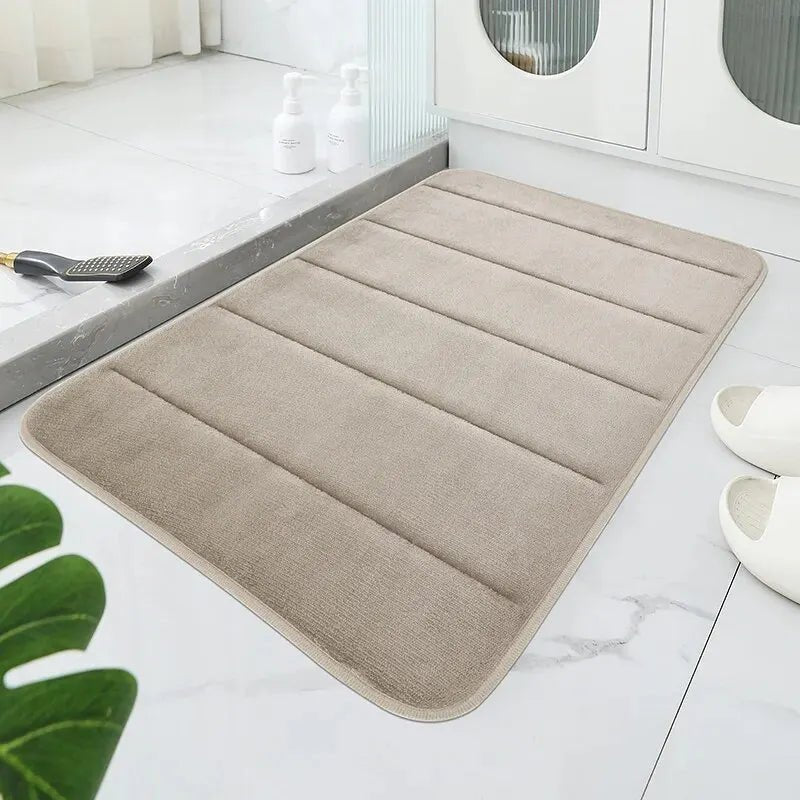 TAPETE DE BANHEIRO MACIO CORAL VELVET MAT – Com Design Antiderrapante para Conforto e Segurança
