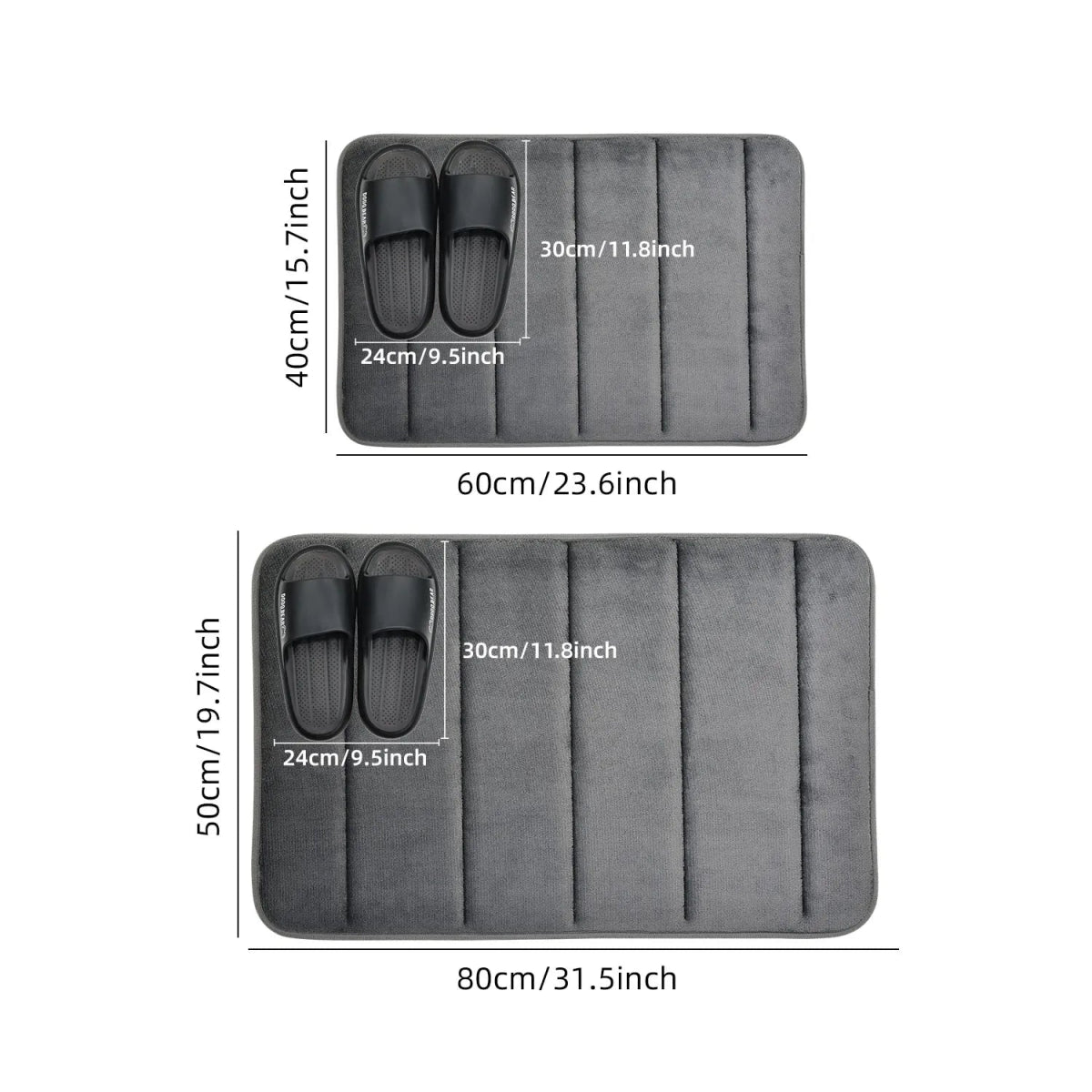 TAPETE DE BANHEIRO MACIO CORAL VELVET MAT – Com Design Antiderrapante para Conforto e Segurança