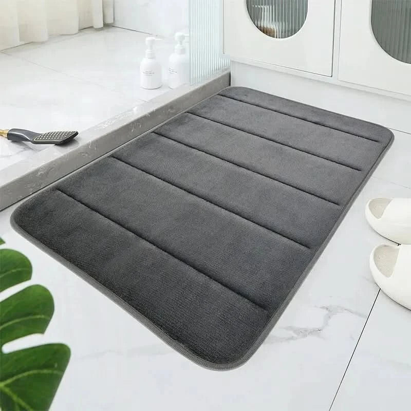 TAPPETO CORAL VELLUTO – Morbido Tappetino da Bagno con Design Antiscivolo per Comfort e Sicurezza