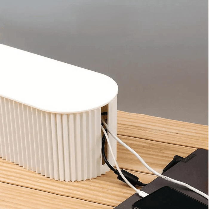 Premium Cable Organizer Box - Stylish Cable Management for Home & Office 8