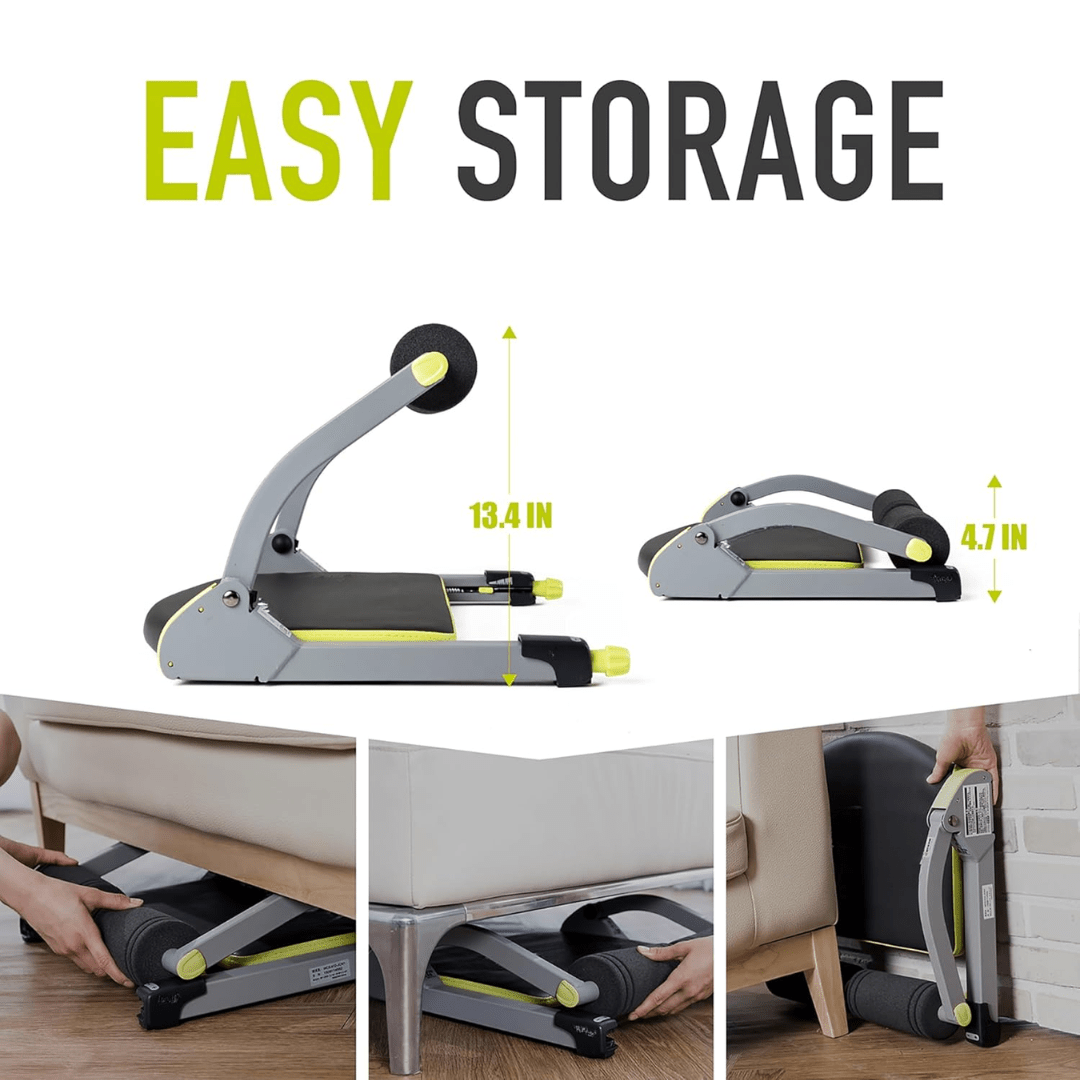  Coremax from Crunch Trainer - ergonomic design, adjustable resistance, space -saving-5