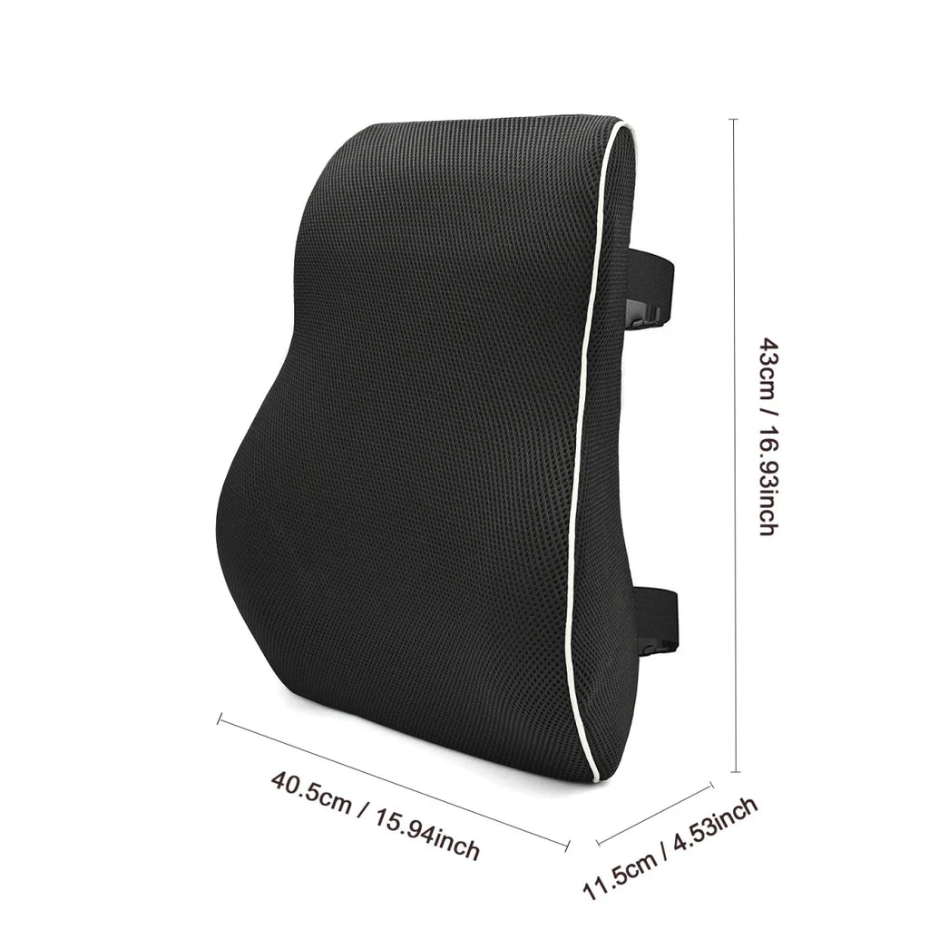 CORESPINE – Memory Foam Lumbar Cushion for Posture & Back Support