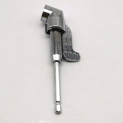 Corner Drill Adapter – 105° Angle Access Tool for Tight Spaces, Chrome Vanadium Steel, Compatible with Drills and Screwdrivers-6
