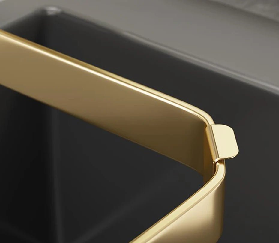 MeshMate Kitchen Organizer - Foldable Waste Rack with Durable Mesh Bags 2