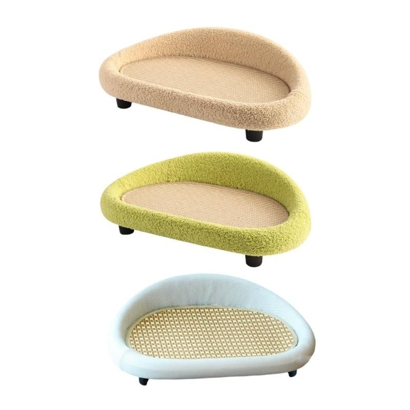 COSYCAT RETREAT – Stylish Cat Bed with Scratch Surface & Soft Cushion