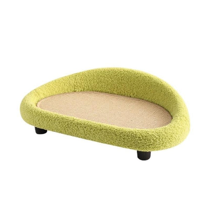 COSYCAT RETREAT – Stylish Cat Bed with Scratch Surface & Soft Cushion