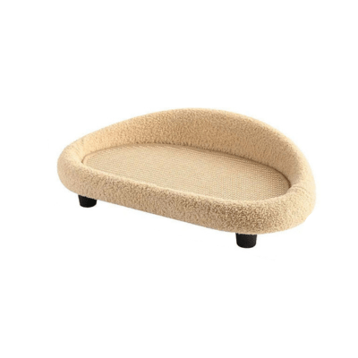  Cosycat Retreat - stylish cat basket with sisal & soft pillow for comfort & scratch joy-1