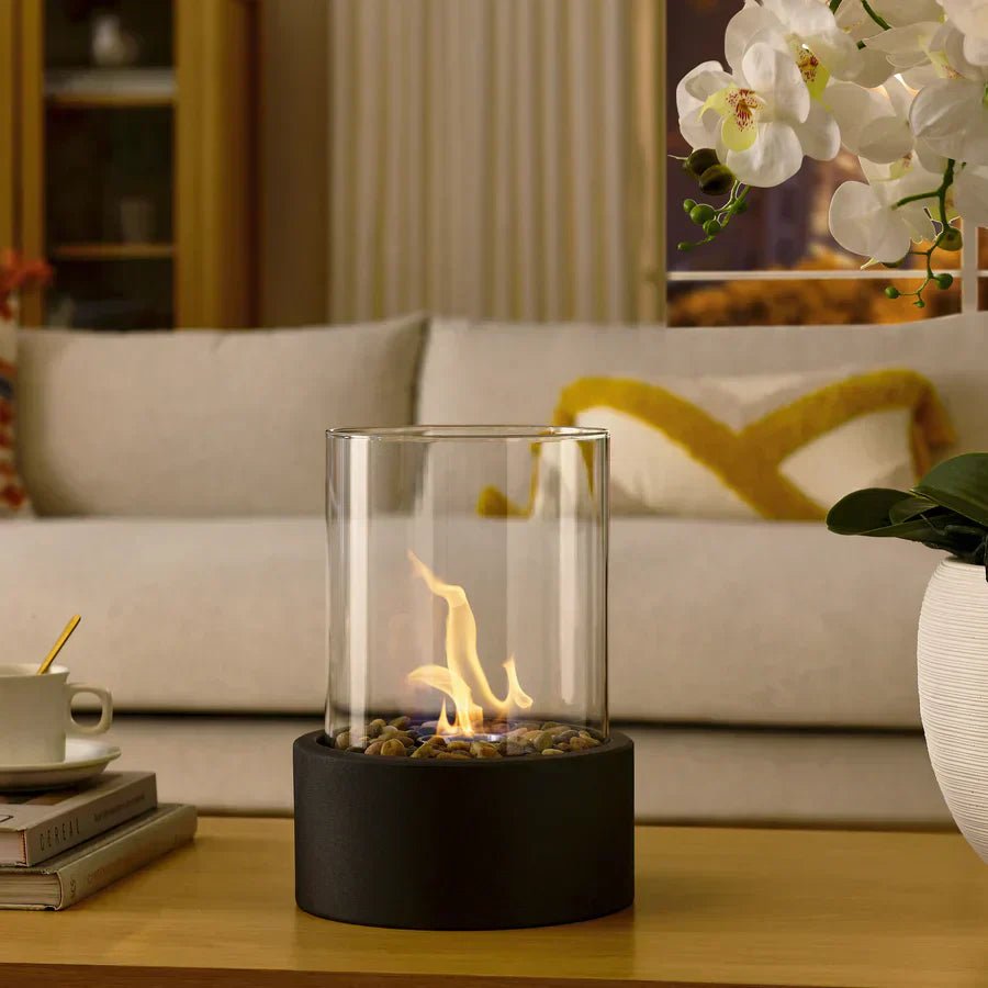 Cosyflame-modern table fireplace with real flames & smoke-free bioethanol firing 4