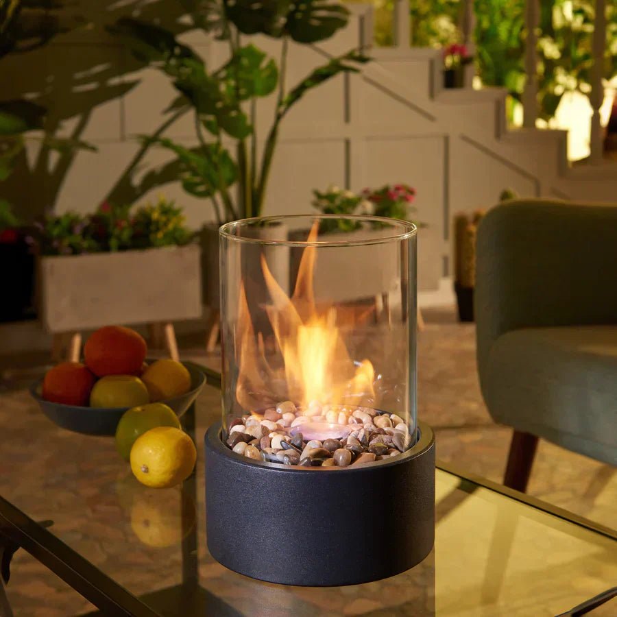 Cosyflame-modern table fireplace with real flames & smoke-free bioethanol firing 2