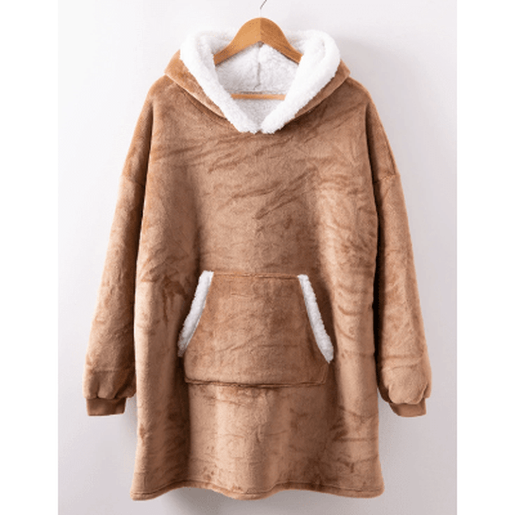 COZIVO – Felpa con Cappuccio in Pile Coperta per Calore e Comfort