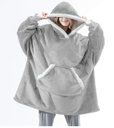 COZIVO – Felpa con Cappuccio in Pile Coperta per Calore e Comfort