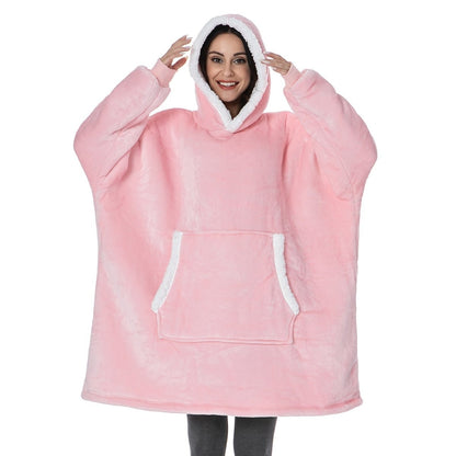 COZIVO – Fleece Hoodie Deken voor Warmte & Comfort