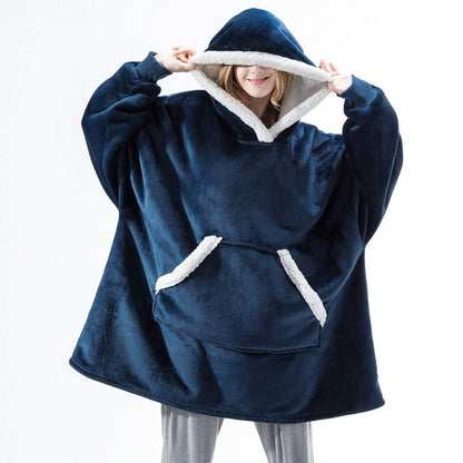 COZIVO – Fleece Hoodie Deken voor Warmte & Comfort