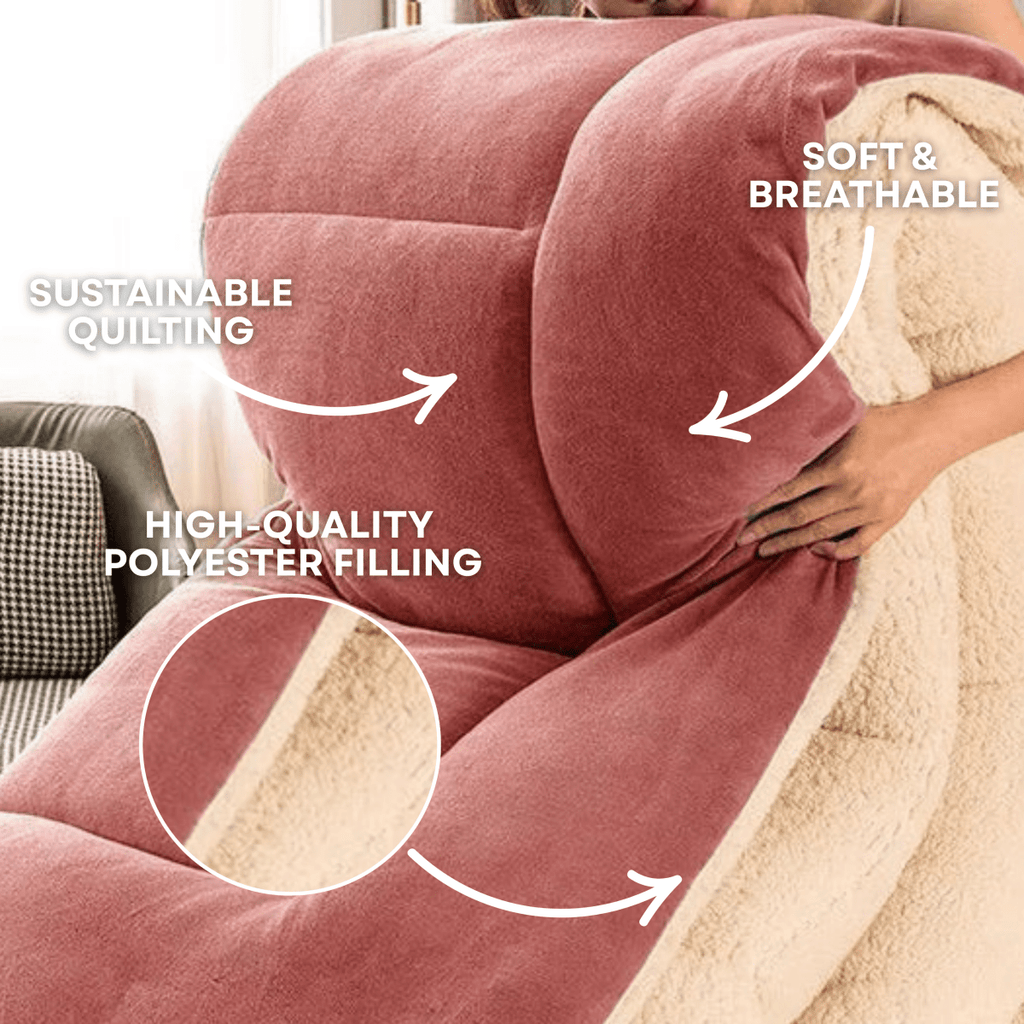 CozyDream Bedroom Blanket – Double-Sided Luxury Comfort for Deep, Restful Sleep