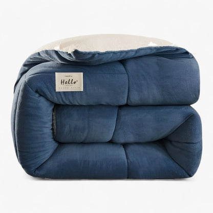 Coperta da camera da letto CozyDream - Comfort di lusso su due lati per un sonno profondo e riposante