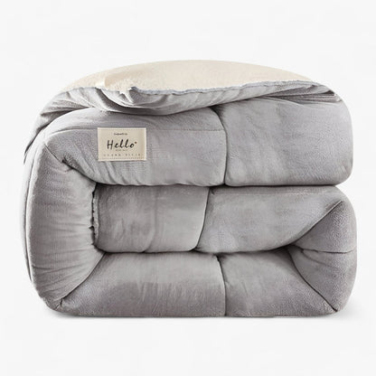 Coperta da camera da letto CozyDream - Comfort di lusso su due lati per un sonno profondo e riposante