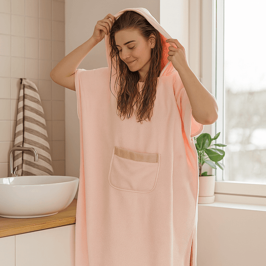 CozyDry – Roupão de Banho em Microfibra com Conforto de Secagem Rápida