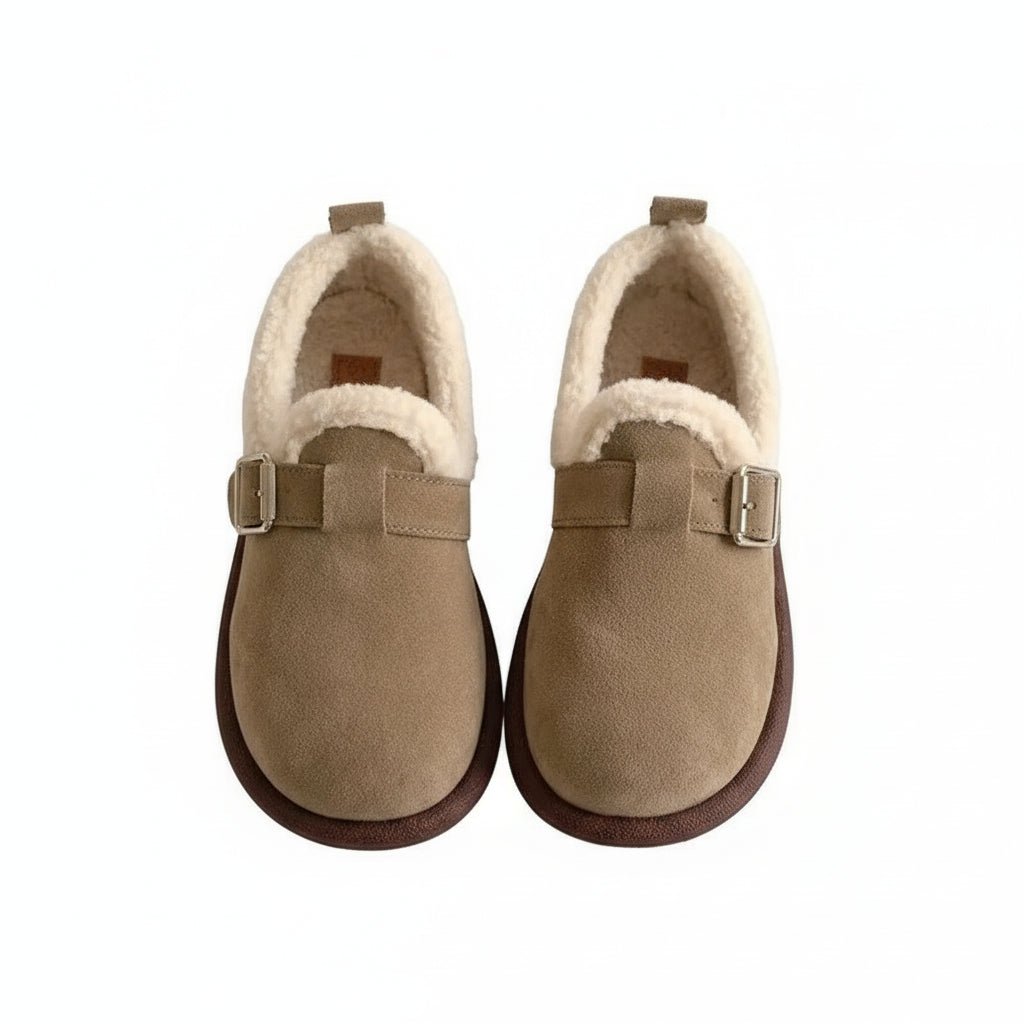 COZYKICK – Retro Slip-On Sneakers with Plush Fleece Comfort 6